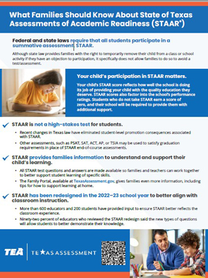 What Families Should Know About STAAR